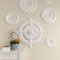 Ekena Millwork Haylynn Ceiling Medallion (Fits Canopies up to 1 1/4"), 29 1/8"OD x 1 1/4"ID x 4"P, Primed White CM29HY - alternate 5
